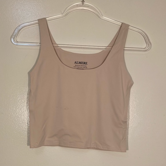 Almere Nude Seamless Contour Tank Top size M - Picture 2 of 9